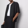The Edit rahat keten karışımlı gömlek The Edit rahat keten karışımlı gömlek