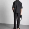 The Edit rahat keten karışımlı gömlek The Edit rahat keten karışımlı gömlek
