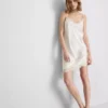 The Edit Saten Dantelli Asimetrik Slip Elbise The Edit Saten Dantelli Asimetrik Slip Elbise