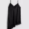 The Edit Saten Dantelli Asimetrik Slip Elbise The Edit Saten Dantelli Asimetrik Slip Elbise