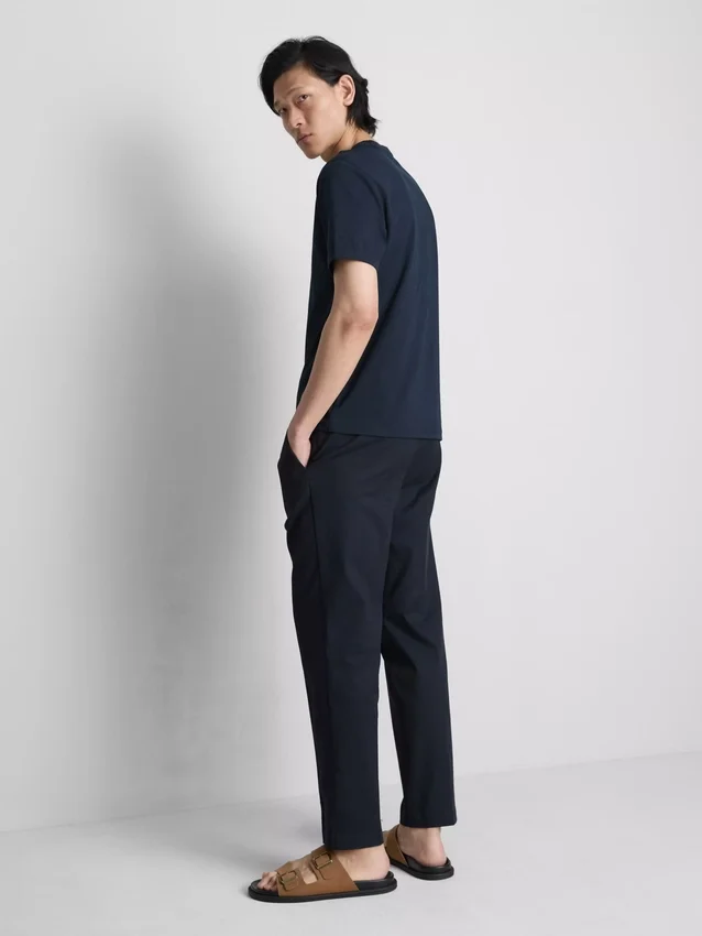 The Edit slim fit şeftali dokulu pantolon The Edit slim fit şeftali dokulu pantolon