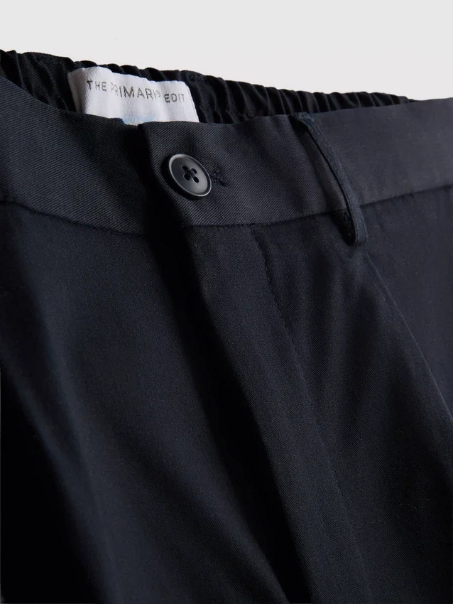 The Edit slim fit şeftali dokulu pantolon The Edit slim fit şeftali dokulu pantolon