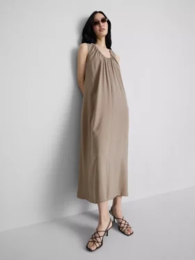 The Edit Trapez Maxi Elbise