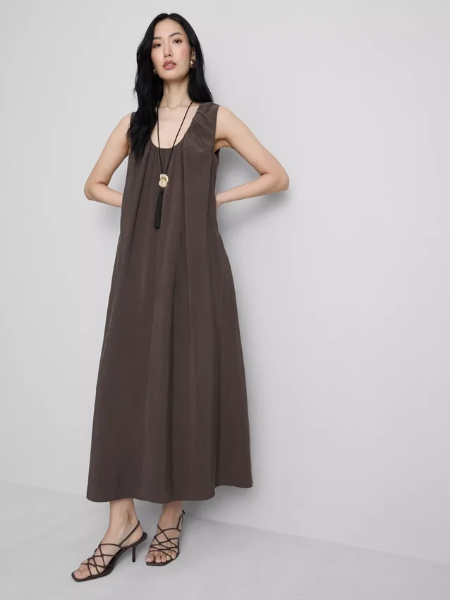 The Edit Trapez Maxi Elbise The Edit Trapez Maxi Elbise