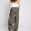 The Primark Scene | Orta bel, ipli kargo pantolon The Primark Scene | Orta bel, ipli kargo pantolon