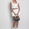 The Primark Scene | Pamuklu delikli fırfırlı kısa üst The Primark Scene | Pamuklu delikli fırfırlı kısa üst