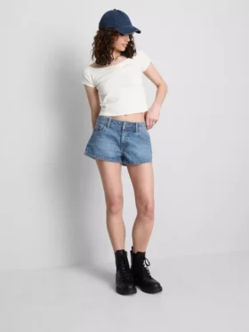 The Primark Scene | Pamuklu denim mikro şort