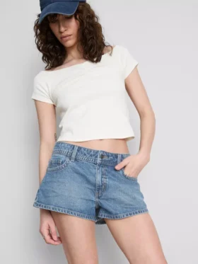 The Primark Scene | Pamuklu denim mikro şort