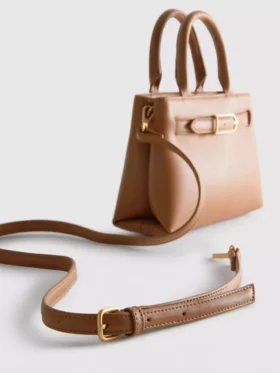 Toka detaylı mini çanta