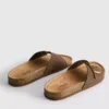 Toka kayışlı mules sandaletler