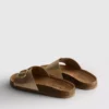 Toka kayışlı mules sandaletler