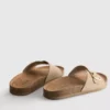 Toka kayışlı mules sandaletler