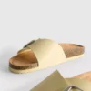 Toka kayışlı mules sandaletler