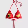 Tukan üçgen bikini üstü