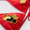 Tukan üçgen bikini üstü