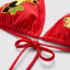 Tukan üçgen bikini üstü