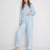 Twill erkek tarzı pijamalar Twill erkek tarzı pijamalar