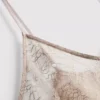 Uzun kesim şeffaf dantel cami üst Uzun kesim şeffaf dantel cami üst