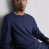 Uzun kollu pijama üstü