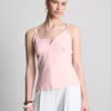 V yakalı babydoll cami üst V yakalı babydoll cami üst