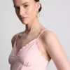V yakalı babydoll cami üst V yakalı babydoll cami üst