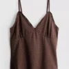 V yakalı babydoll cami üst V yakalı babydoll cami üst