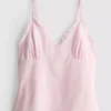 V yakalı babydoll cami üst V yakalı babydoll cami üst