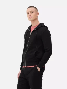 Vazgeçilmez fermuarlı kapüşonlu sweatshirt