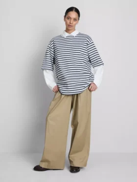 Vazgeçilmez oversize pamuklu tişört