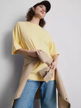 Vazgeçilmez oversize pamuklu tişört