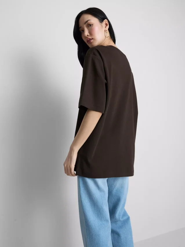 Vazgeçilmez oversize pamuklu tişört Vazgeçilmez oversize pamuklu tişört