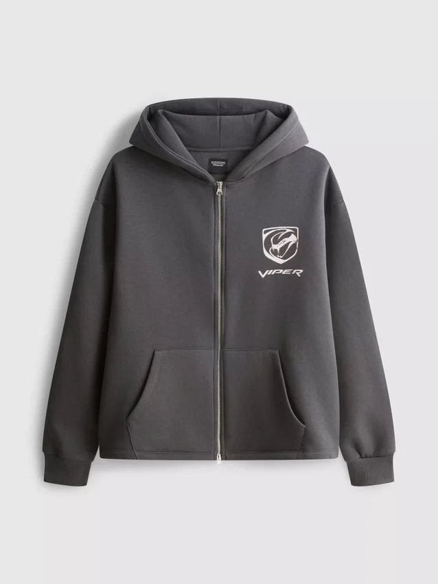 Viper fermuarlı kapüşonlu sweatshirt Viper fermuarlı kapüşonlu sweatshirt