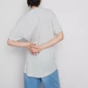 Yama cepli uzun kesim tişört Yama cepli uzun kesim tişört