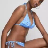 Yanları bağlamalı üçgen bikini takımı Yanları bağlamalı üçgen bikini takımı