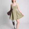 Yapılı korseli mini elbise Yapılı korseli mini elbise