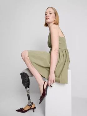 Yapılı korseli mini elbise