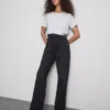 Yüksek bel düz paça jean Yüksek bel düz paça jean