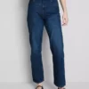Yüksek bel düz paça jean Yüksek bel düz paça jean