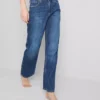 Yüksek bel düz paça jean Yüksek bel düz paça jean