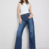 Yüksek bel düz paça jean Yüksek bel düz paça jean