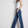 Yüksek bel düz paça jean Yüksek bel düz paça jean