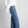 Yüksek bel düz paça jean Yüksek bel düz paça jean