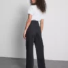 Yüksek bel düz paça jean Yüksek bel düz paça jean