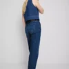 Yüksek bel düz paça jean Yüksek bel düz paça jean