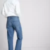 Yüksek bel düz paça jean Yüksek bel düz paça jean