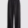 Yüksek bel düz paça jean Yüksek bel düz paça jean