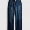 Yüksek bel düz paça jean Yüksek bel düz paça jean