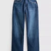 Yüksek bel düz paça jean Yüksek bel düz paça jean
