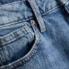Yüksek bel düz paça jean Yüksek bel düz paça jean