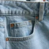 Yüksek bel düz paça jean Yüksek bel düz paça jean